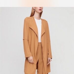 Babaton Tan Trench Coat
